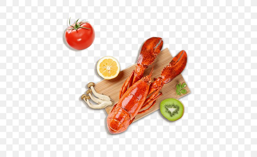 American Lobster Palinurus Food Vegetable, PNG, 508x500px, Lobster, American Lobster, Animal Source Foods, Food, Garnish Download Free