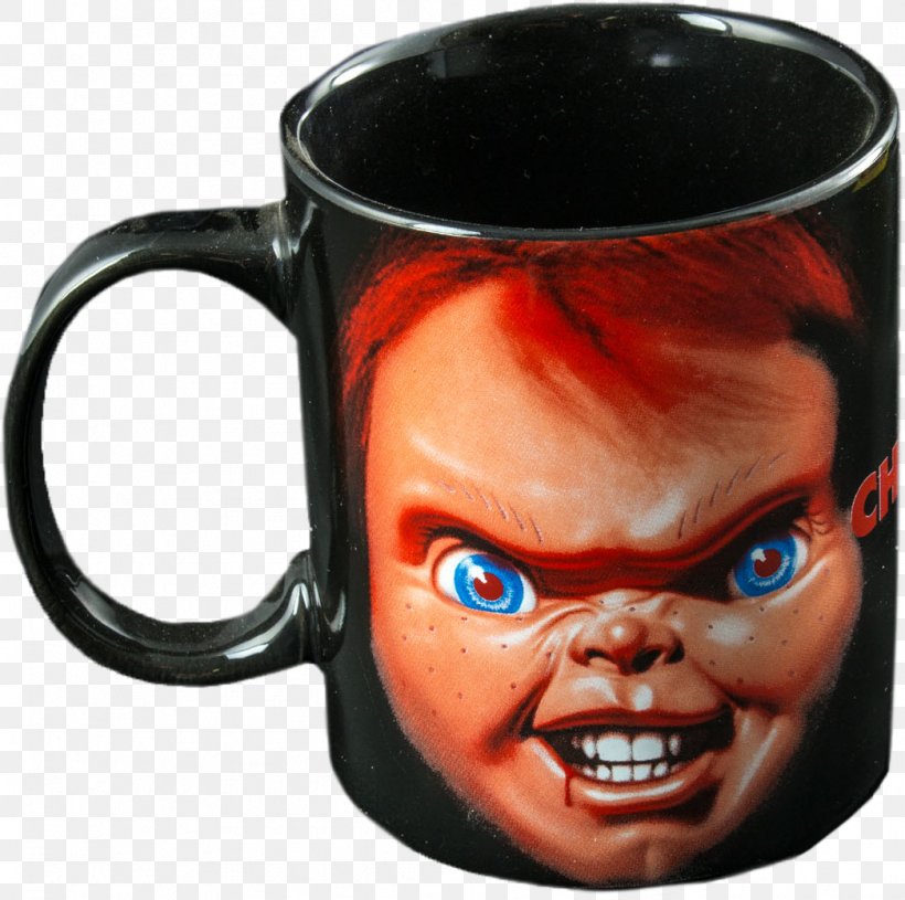 Chucky Child's Play Action & Toy Figures Mug Cup, PNG, 1046x1040px, Chucky, Action Toy Figures, Bride Of Chucky, Child S Play, Coffee Cup Download Free