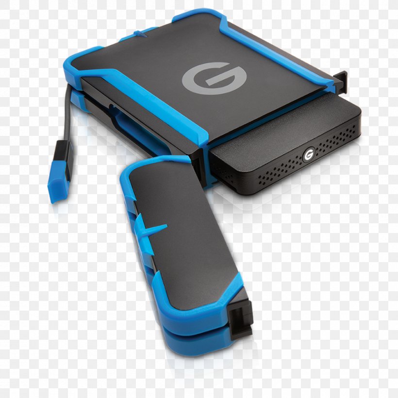 Hard Drives G-Technology USB 3.0 Thunderbolt Terabyte, PNG, 900x900px, Hard Drives, Data Storage, Electric Blue, Electronic Device, Electronics Download Free