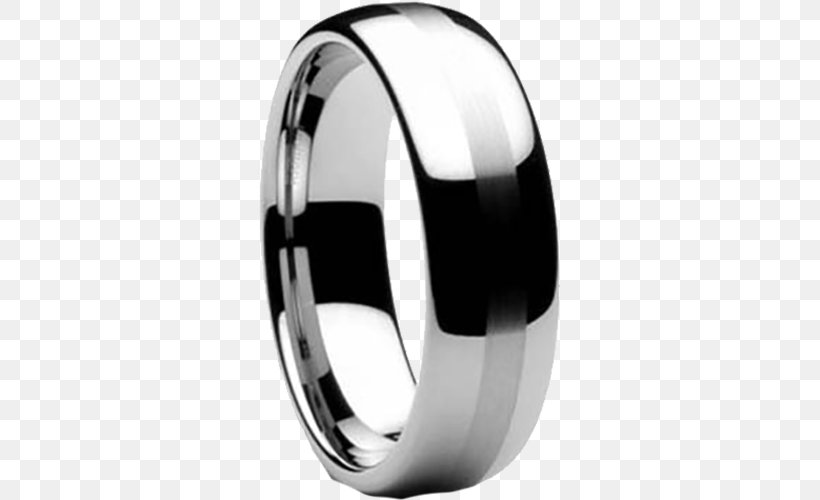 Tungsten Carbide Wedding Ring, PNG, 500x500px, Tungsten Carbide, Body Jewelry, Brushed Metal, Carbide, Diamond Download Free