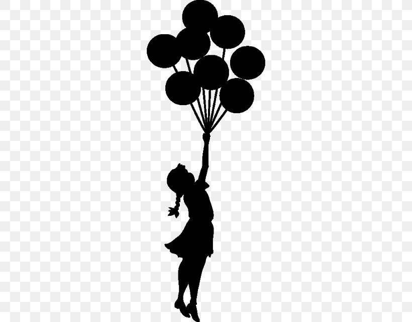 Balloon Girl Banksy Girl With Balloons Street Art Decal, PNG, 640x640px, Balloon Girl, Art, Artist, Balloon, Banksy Download Free