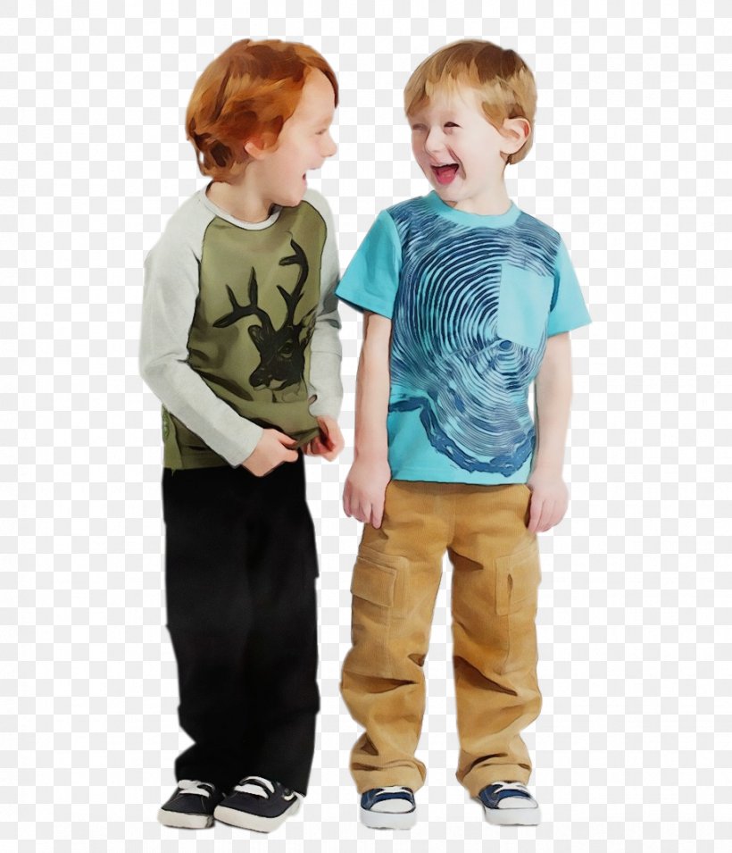 Clothing T-shirt Standing Child Male, PNG, 918x1070px, Watercolor, Child, Clothing, Jeans, Male Download Free
