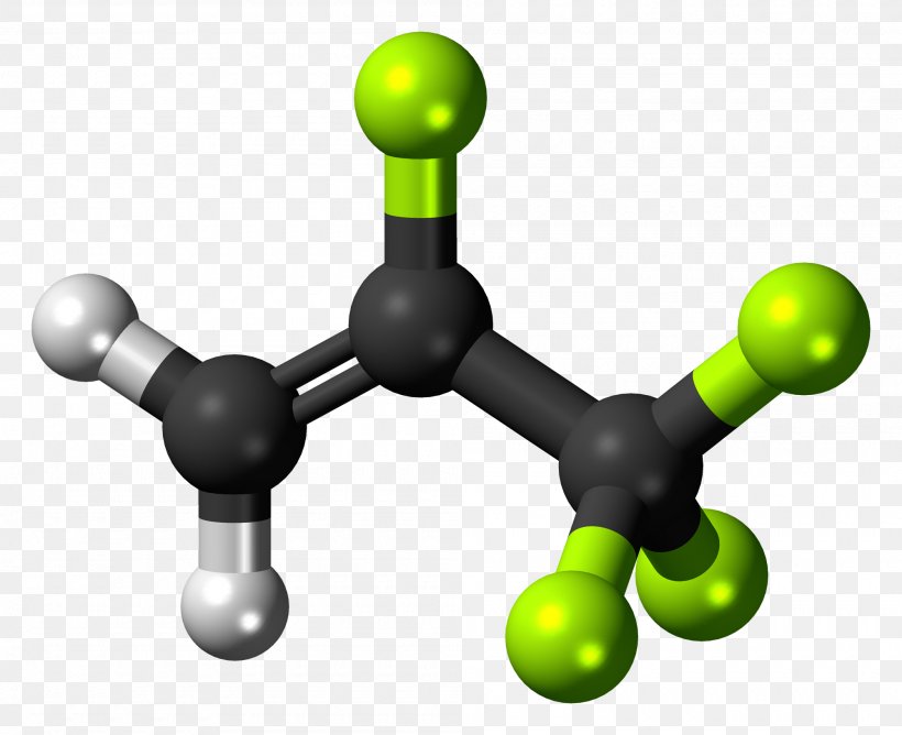 Hydrofluorocarbon Molecule 2,3,3,3-Tetrafluoropropene Molecular Model Refrigerant, PNG, 2000x1630px, Watercolor, Cartoon, Flower, Frame, Heart Download Free