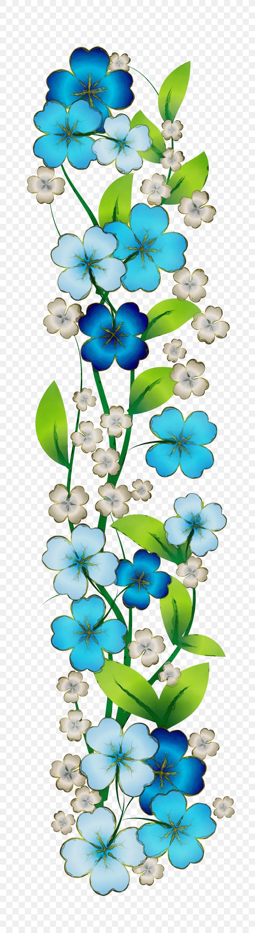 Clip Art Blue Flower Blue Flower Blue Rose, PNG, 813x3000px, Blue, Art, Blue Flower, Blue Rose, Borage Family Download Free