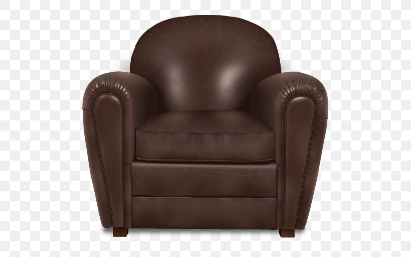 Club Chair Couch Recliner, PNG, 512x512px, Club Chair, Armrest, Brown, Car, Car Seat Download Free