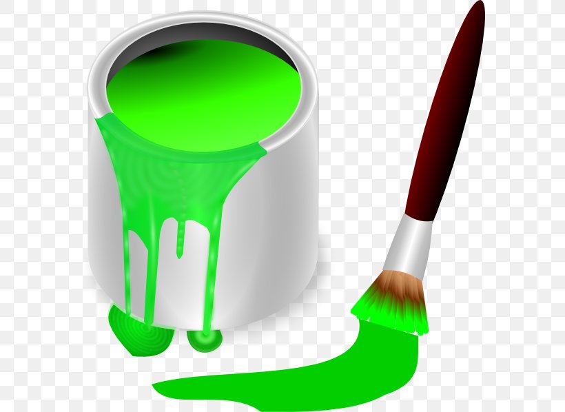 Color Green Paint Clip Art, PNG, 588x598px, Color, Blue, Brush, Colored Pencil, Drawing Download Free