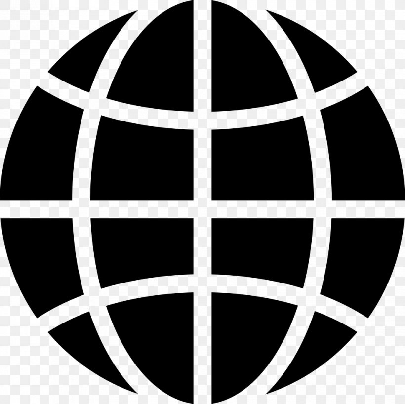 Symbol Earth Globe, PNG, 980x978px, Symbol, Black And White, Brand, Earth, Globe Download Free