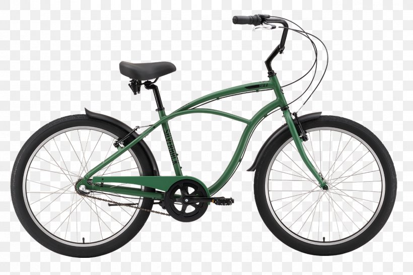 Cruiser Bicycle Schwinn Bicycle Company Giant Bicycles, PNG, 1275x850px, Cruiser Bicycle, Bicycle, Bicycle Accessory, Bicycle Drivetrain Part, Bicycle Frame Download Free