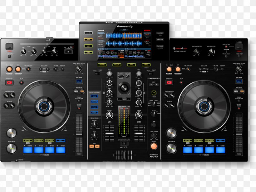 Pioneer DJ Disc Jockey DJ Controller Pioneer XDJ-RX Audio Mixers, PNG