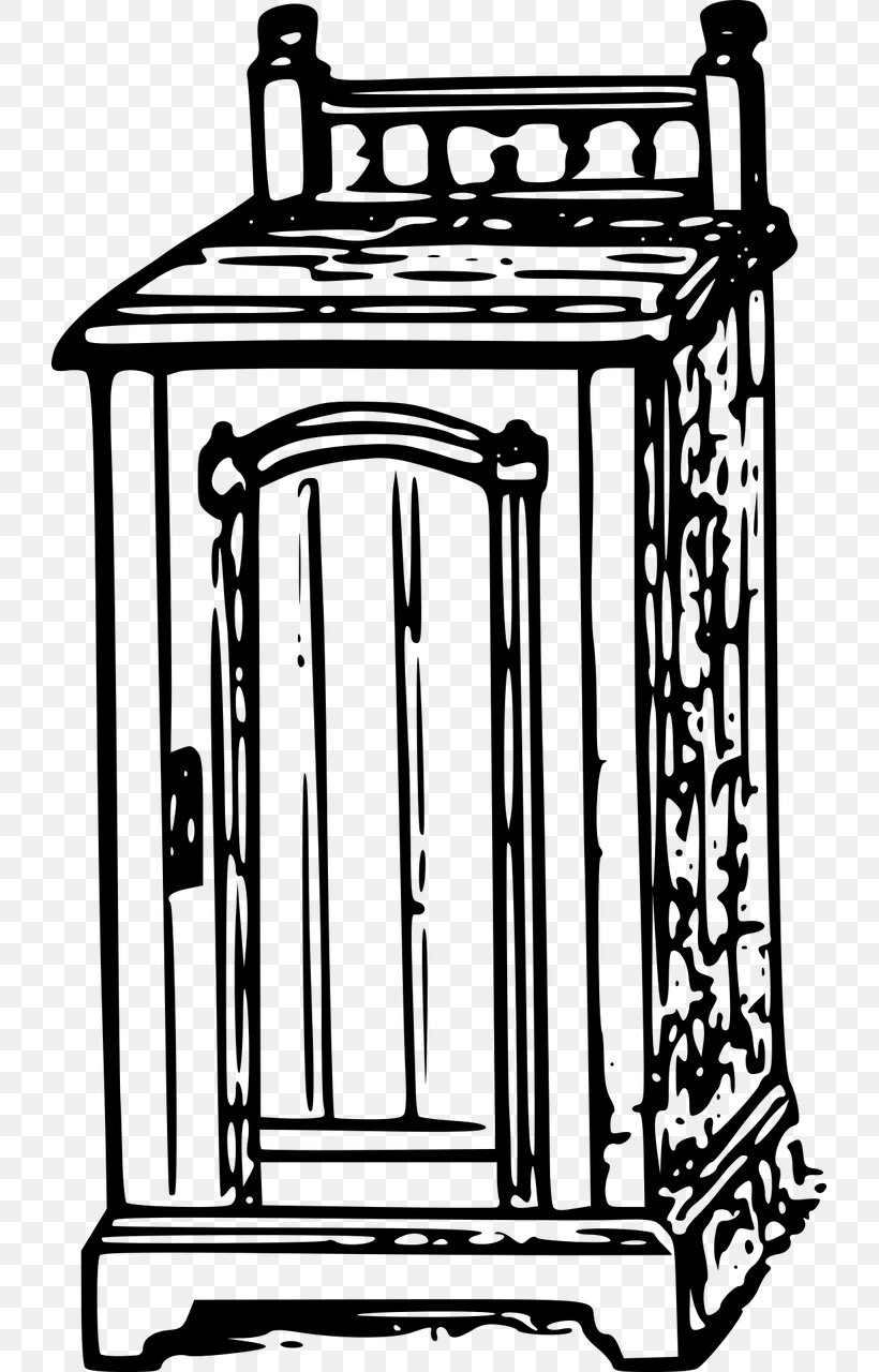 Armoires & Wardrobes Clip Art, PNG, 723x1280px, Armoires Wardrobes, Black And White, Clothes Hanger, Furniture, Line Art Download Free