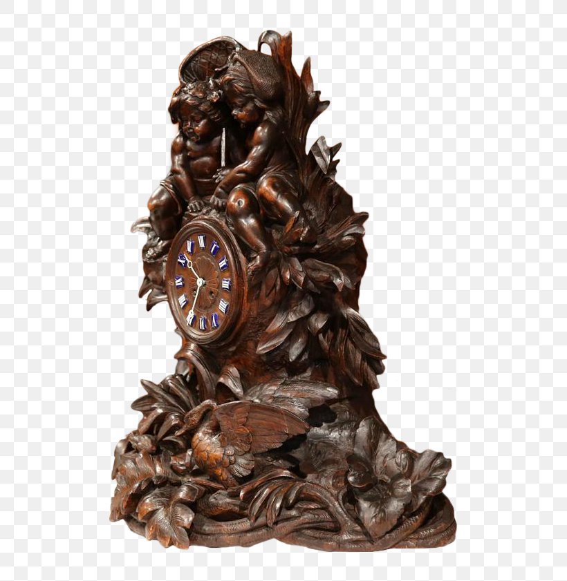 Mantel Clock Fireplace Mantel Black Forest Antique, PNG, 560x841px, Mantel Clock, Antique, Black Forest, Bronze, Bronze Sculpture Download Free
