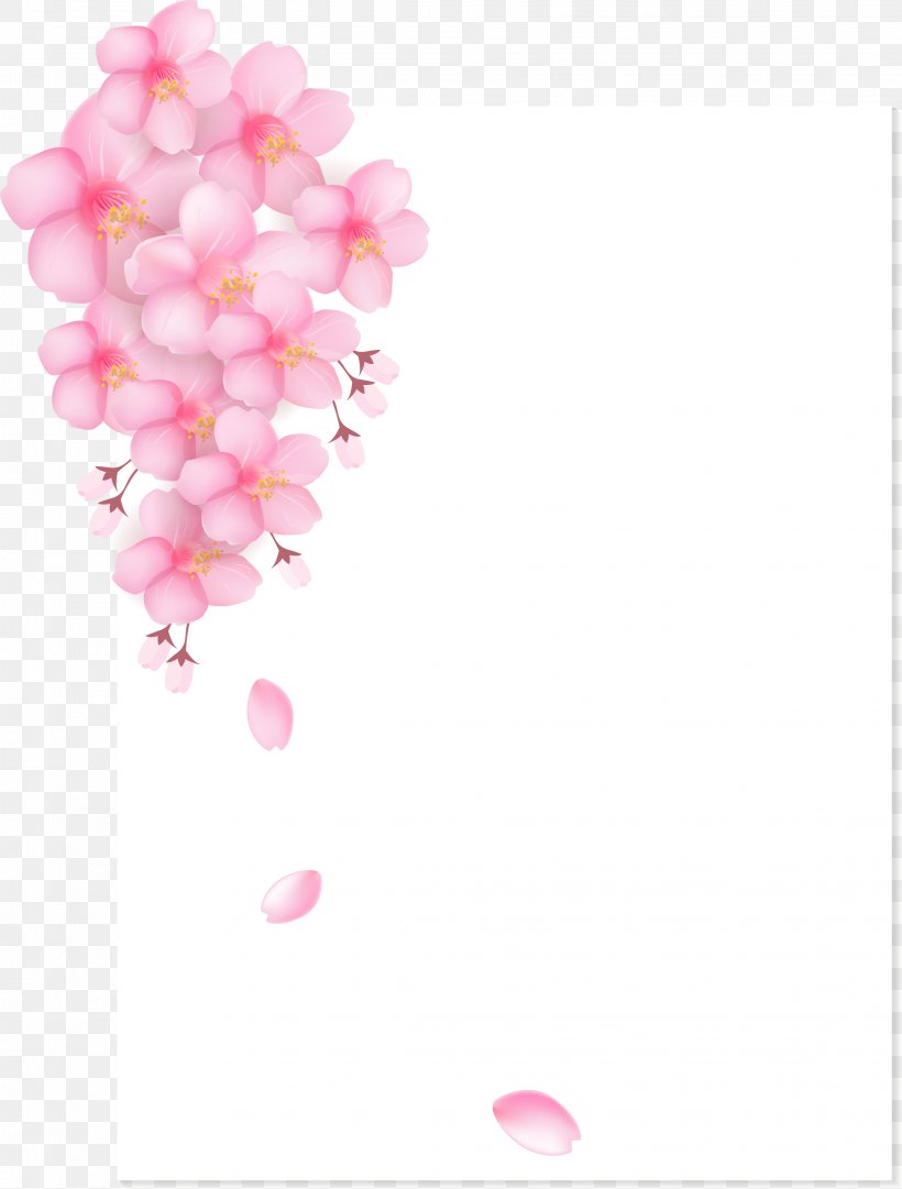 Paper Cherry Blossom Clip Art, PNG, 2278x3005px, Paper, Blossom, Branch, Cherry, Cherry Blossom Download Free