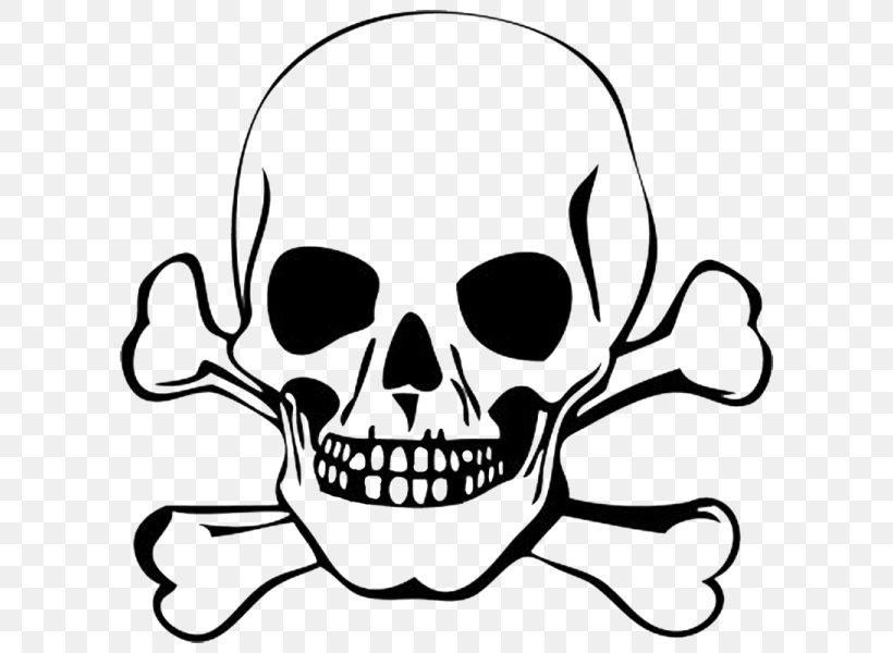Skull And Crossbones Drawing Coloring Book Death Human Skull, PNG, 600x600px, Skull And Crossbones, Artwork, Black And White, Bone, Coloring Book Download Free
