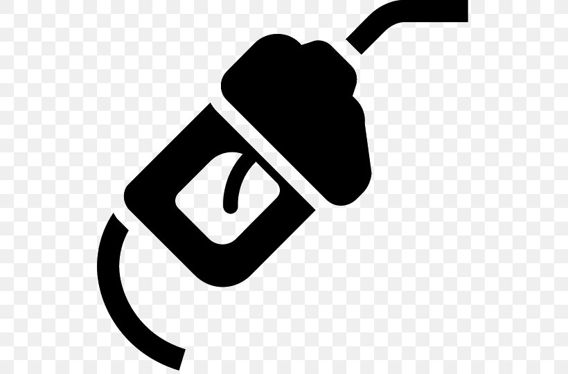 Fuel Dispenser Pump Gasoline Clip Art, PNG, 540x540px, Fuel Dispenser, Artwork, Black And White, Brand, Filling Station Download Free