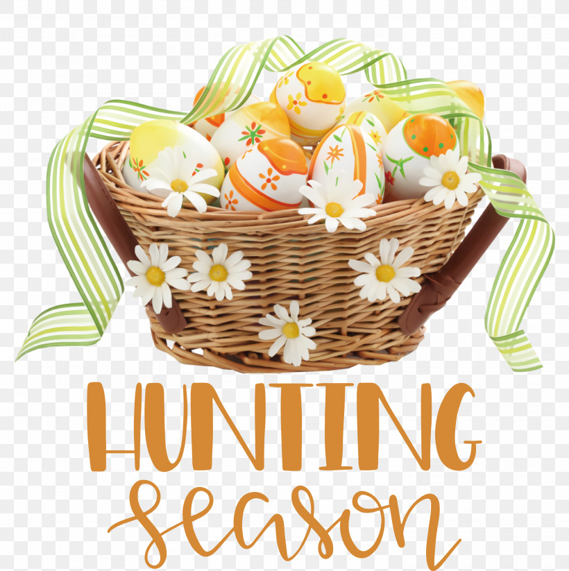 Hunting Season Easter Day Happy Easter, PNG, 2989x3000px, Hunting Season, Basket, Basket Weaving, Bunny Easter Egg Basket, Cartoon Download Free