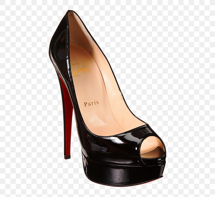 Court Shoe Peep-toe Shoe High-heeled Shoe, PNG, 450x750px, Court Shoe, Basic Pump, Boot, Brown, Christian Louboutin Download Free