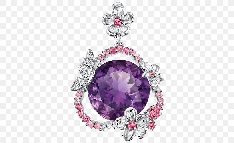 Amethyst Swarovski AG Purple Jewellery, PNG, 600x500px, Amethyst, Body Jewelry, Designer, Diamond, Fashion Accessory Download Free