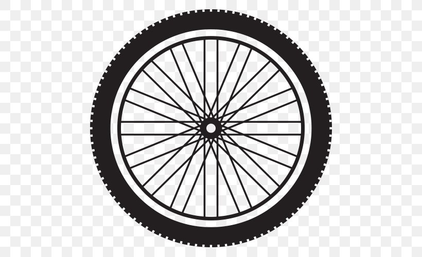 Bicycle Wheels Vector Graphics Spoke, PNG, 500x500px, Bicycle Wheels, Auto Part, Automotive Tire, Automotive Wheel System, Bicycle Download Free