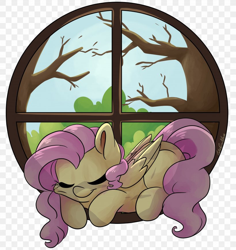Fluttershy My Little Pony Pinkie Pie Equestria, PNG, 4169x4426px, Watercolor, Cartoon, Flower, Frame, Heart Download Free