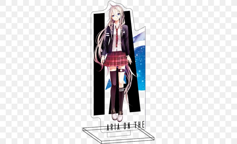 IA Kagerou Project Figurine Action & Toy Figures Acrylic Paint, PNG, 500x500px, Watercolor, Cartoon, Flower, Frame, Heart Download Free