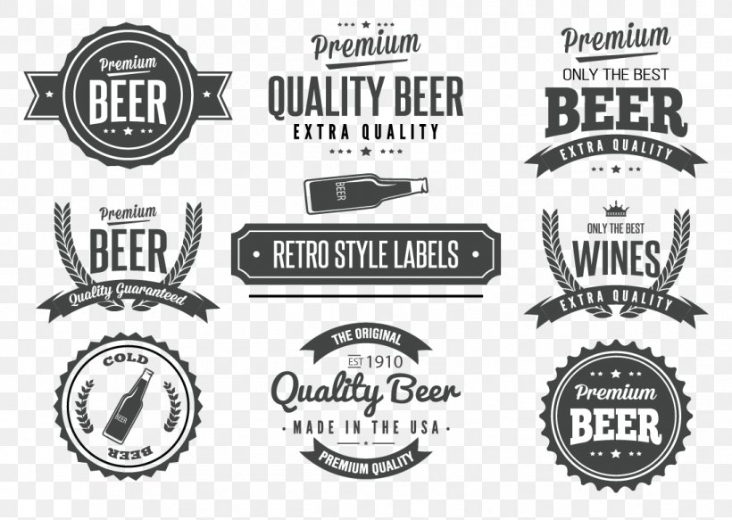 Label Vintage Logo Clip Art, PNG, 1096x780px, Label, Badge, Black And White, Brand, Brewery Download Free