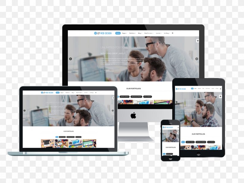 Responsive Web Design Web Template System Joomla Bootstrap, PNG, 1000x750px, Responsive Web Design, Bootstrap, Cascading Style Sheets, Communication, Display Advertising Download Free