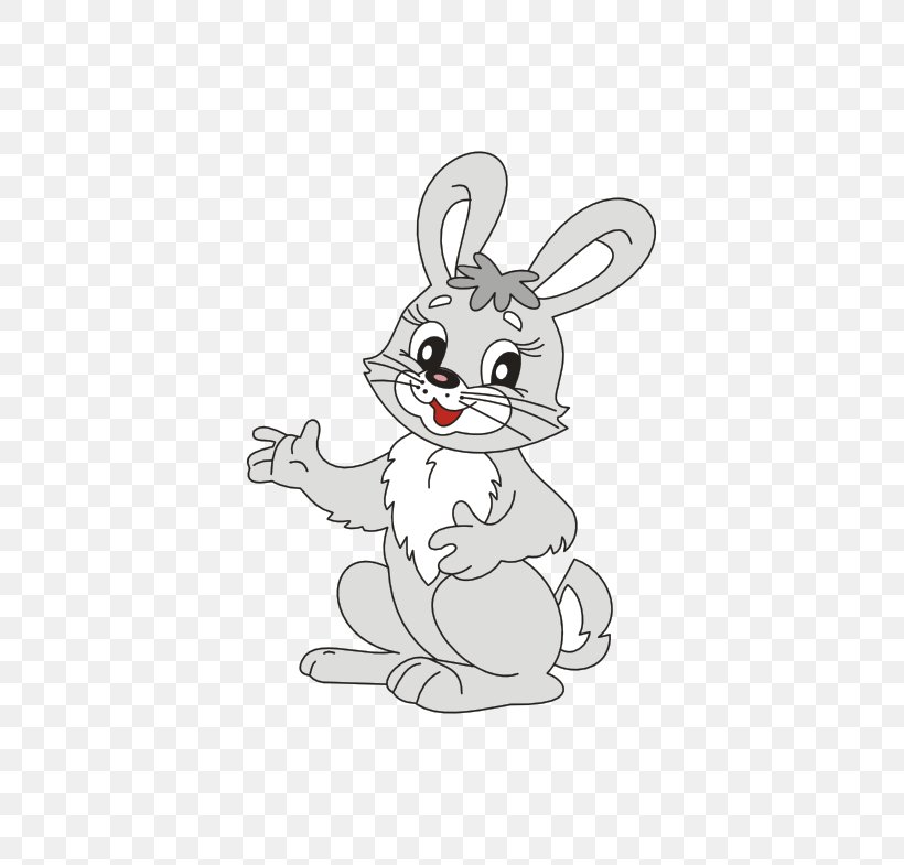 Easter Bunny Hare Rabbit Bugs Bunny Clip Art, PNG, 555x785px, Watercolor, Cartoon, Flower, Frame, Heart Download Free