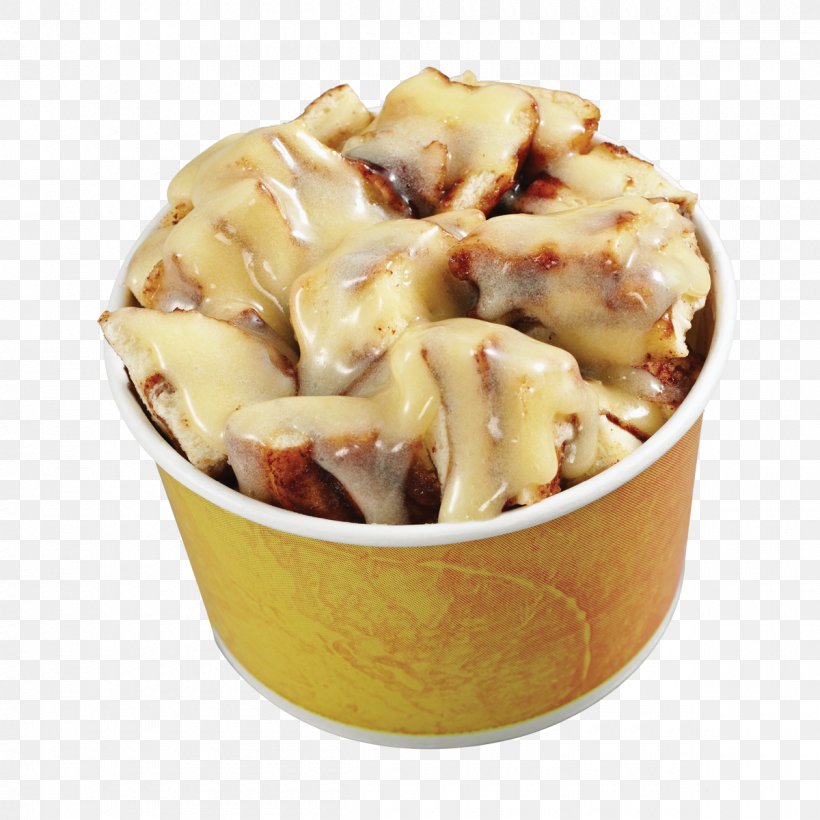 Ice Cream Cinnamon Roll Cinnabon Bread Pudding Frosting & Icing, PNG, 1200x1200px, Ice Cream, American Food, Baking, Bread Pudding, Caramel Download Free