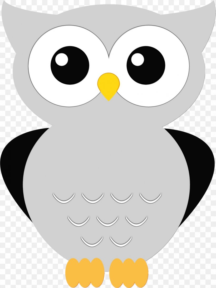 Owl Bird White Clip Art Bird Of Prey, PNG, 1188x1583px, Watercolor, Beak, Bird, Bird Of Prey, Cartoon Download Free