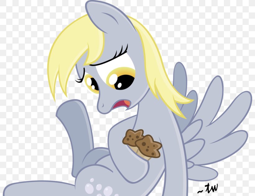 Pony Derpy Hooves Muffin Horse, PNG, 802x630px, Watercolor, Cartoon, Flower, Frame, Heart Download Free