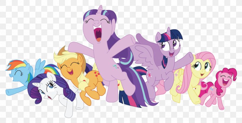 Pony Twilight Sparkle Pinkie Pie Rainbow Dash Rarity, PNG, 1024x523px, Watercolor, Cartoon, Flower, Frame, Heart Download Free