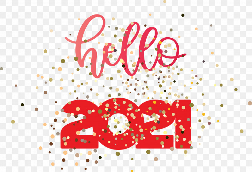 2021 Year Hello 2021 New Year Year 2021 Is Coming, PNG, 3000x2043px, 2021 Year, Geometry, Greeting, Greeting Card, Heart Download Free