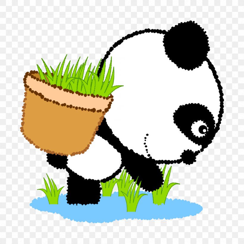 Bear Sichuan Giant Panda, PNG, 1000x1000px, Bear, Animation, Art, Carnivoran, Cartoon Download Free