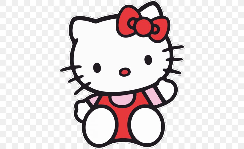Hello Kitty Clip Art Vector Graphics Image Drawing, PNG, 500x500px, Hello Kitty, Art, Drawing, Fictional Character, Headgear Download Free