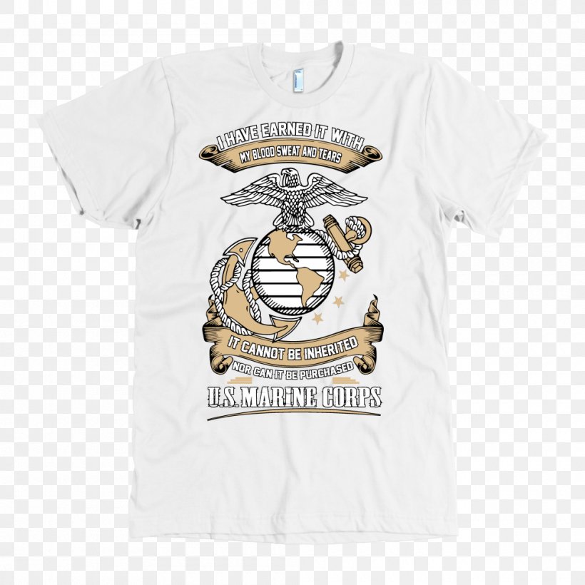T-shirt Logo Sleeve United States Marine Corps Font, PNG, 1000x1000px, Tshirt, Brand, Clothing, Coasters, Ipad Download Free