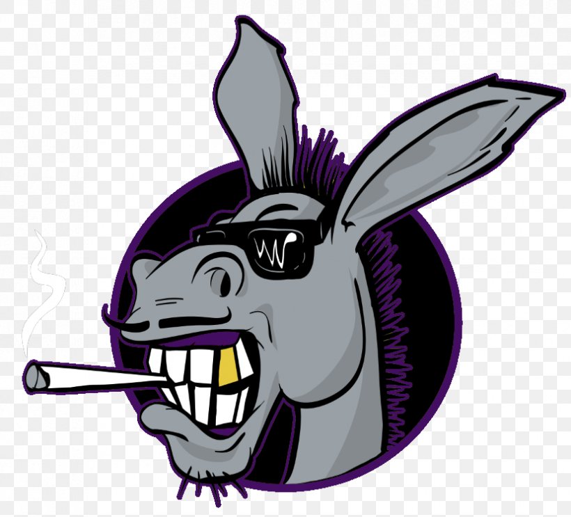 Donkey Clip Art Glass Rabbit Logo, PNG, 828x751px, Donkey, Cartoon, Fictional Character, Glass, Glass Production Download Free