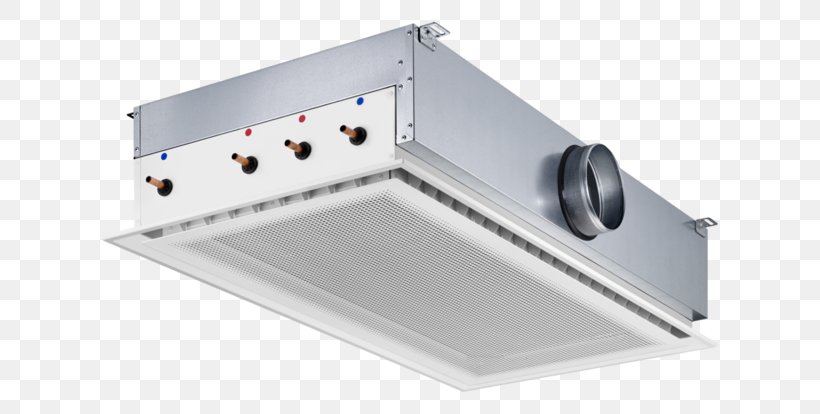 Heat Exchanger TROX HESCO Schweiz TROX GmbH HVAC Refrigeration, PNG, 660x414px, Heat Exchanger, Central Heating, Chilled Beam, Chilled Water, Furniture Download Free