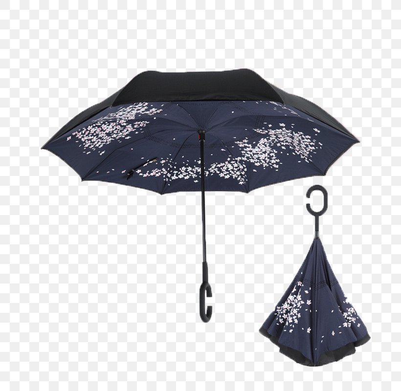 Umbrella Blossom Clothing Accessories Handle, PNG, 800x800px, Umbrella, Black, Blossom, Cherry Blossom, Clothing Download Free