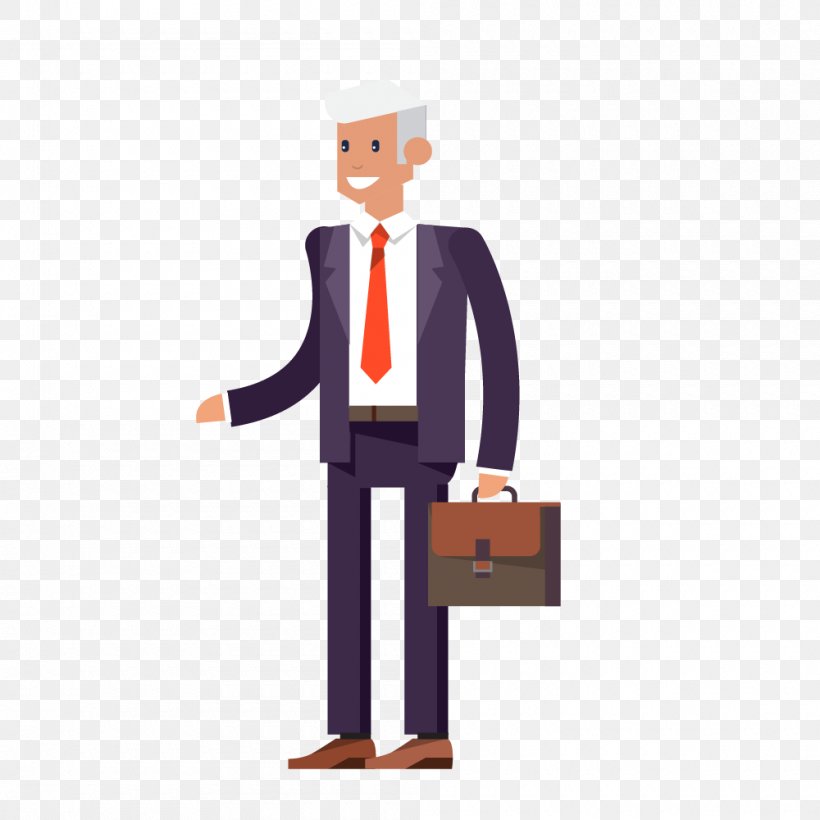 Vector Graphics Illustration Businessperson Royalty-free Stock Photography, PNG, 1000x1000px, Businessperson, Business, Cartoon, Gentleman, Human Behavior Download Free