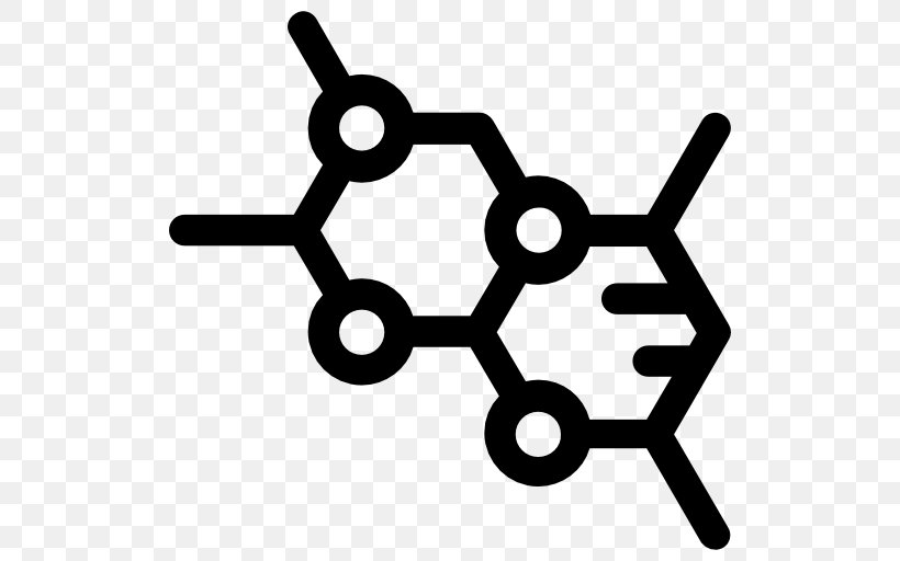 Molecule Chemistry Atomic, Molecular, And Optical Physics Clip Art, PNG, 512x512px, Molecule, Area, Atom, Biomolecule, Black And White Download Free