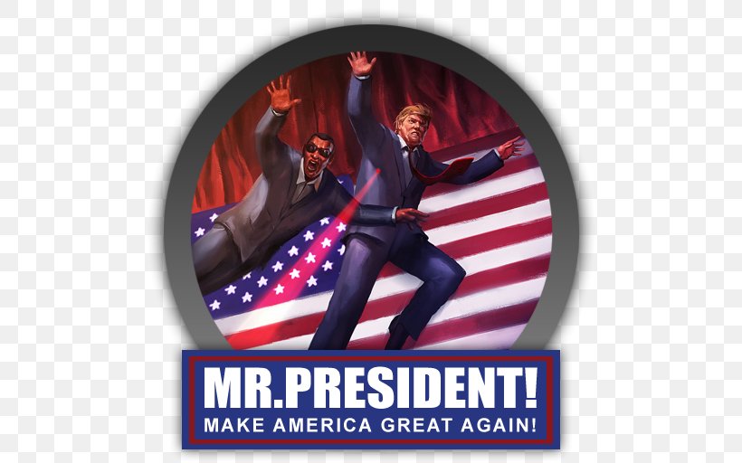 President Of The United States Alien Tower Video Game Mr.President Rump, PNG, 512x512px, United States, Agario, Brand, Game, Hello Neighbor Download Free