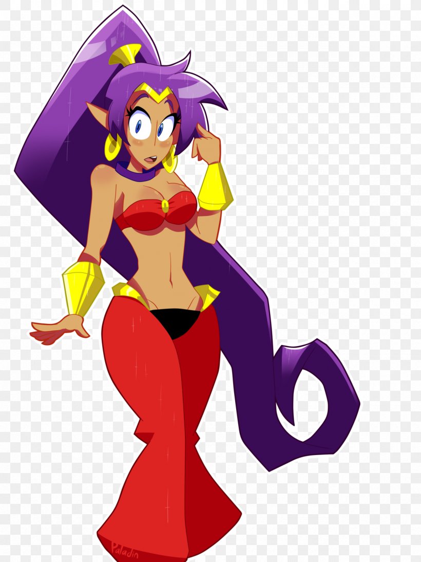 Shantae: Half-Genie Hero Fan Art Illustration Skullgirls, PNG, 1280x1707px, Shantae Halfgenie Hero, Art, Cartoon, Comics, Deviantart Download Free