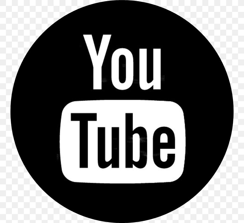 YouTube Logo ALPlay Service Factory, PNG, 750x750px, Youtube, Area, Black And White, Brand, Logo Download Free
