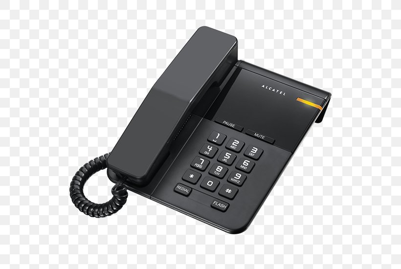 Alcatel Mobile Home & Business Phones Mobile Phones Telephone Alcatel T26 Telefone Fixo Preto, PNG, 550x550px, Alcatel Mobile, Answering Machine, Business Telephone System, Caller Id, Corded Phone Download Free