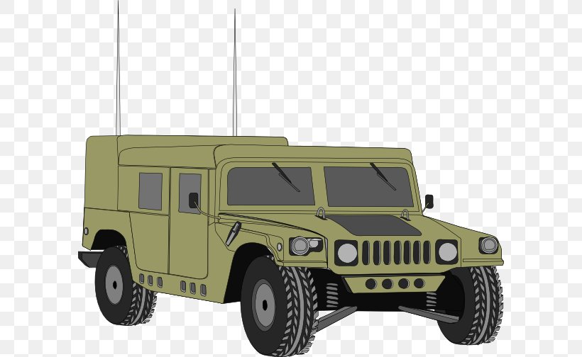 Car Jeep Humvee Military Vehicle Clip Art, PNG, 600x504px, Car, Armored Car, Armoured Fighting Vehicle, Army, Automotive Design Download Free