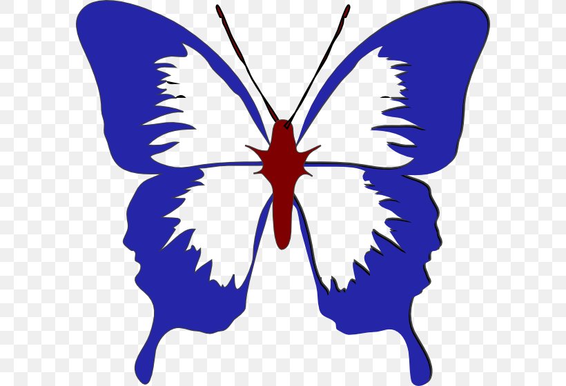 Clip Art Butterfly Vector Graphics Image, PNG, 600x560px, Butterfly, Cobalt Blue, Drawing, Electric Blue, Insect Download Free