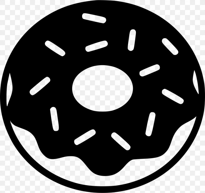 Donuts Frosting & Icing Bakery, PNG, 980x920px, Donuts, Auto Part, Bakery, Black And White, Candy Download Free