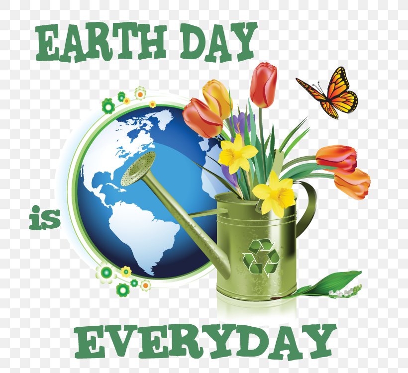 Earth Day Slogan Natural Environment, PNG, 750x750px, Earth Day, Artwork, Cut Flowers, Earth, Flora Download Free