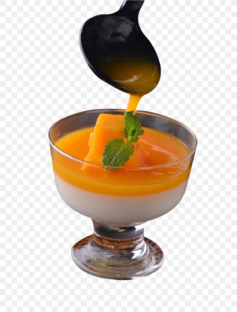 Mango Pudding Gelatin Dessert Dish, PNG, 700x1079px, Mango Pudding, Dessert, Dish, Drink, Food Download Free