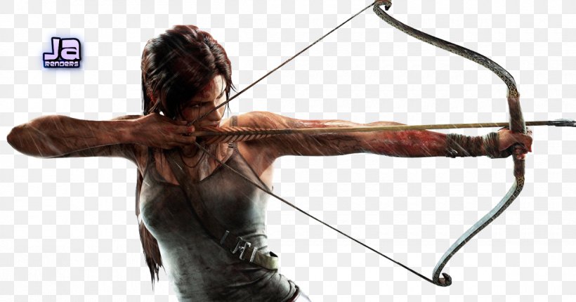 Tomb Raider: Underworld Lara Croft Rise Of The Tomb Raider Xbox 360, PNG, 1200x630px, Tomb Raider, Archery, Bow, Bow And Arrow, Compound Bow Download Free